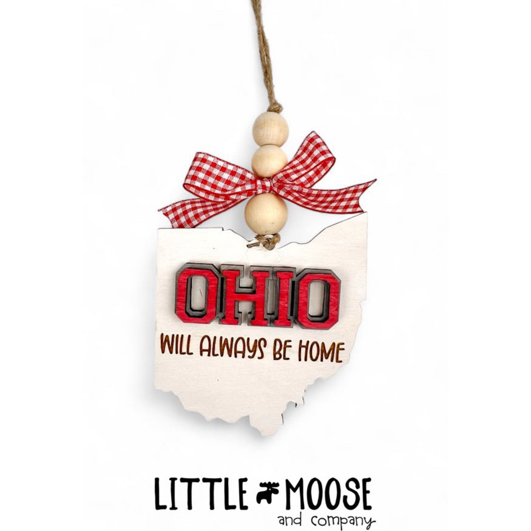 Ornament - Ohio Will Alway Be Home