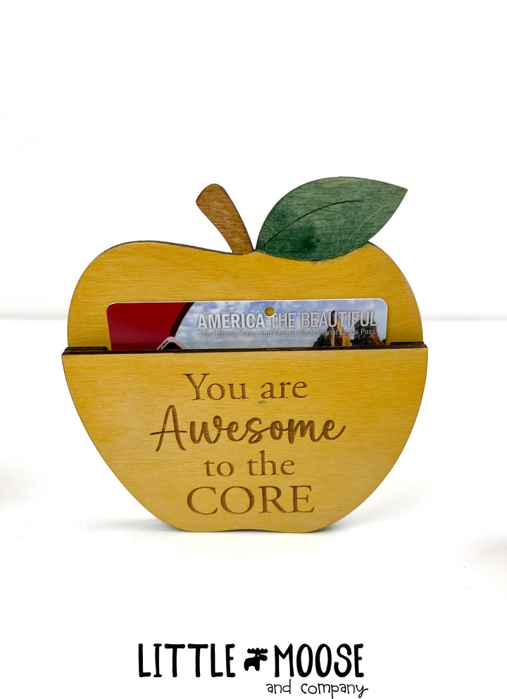 Gift Card Holder - Apples