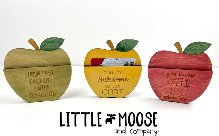 Gift Card Holder - Apples