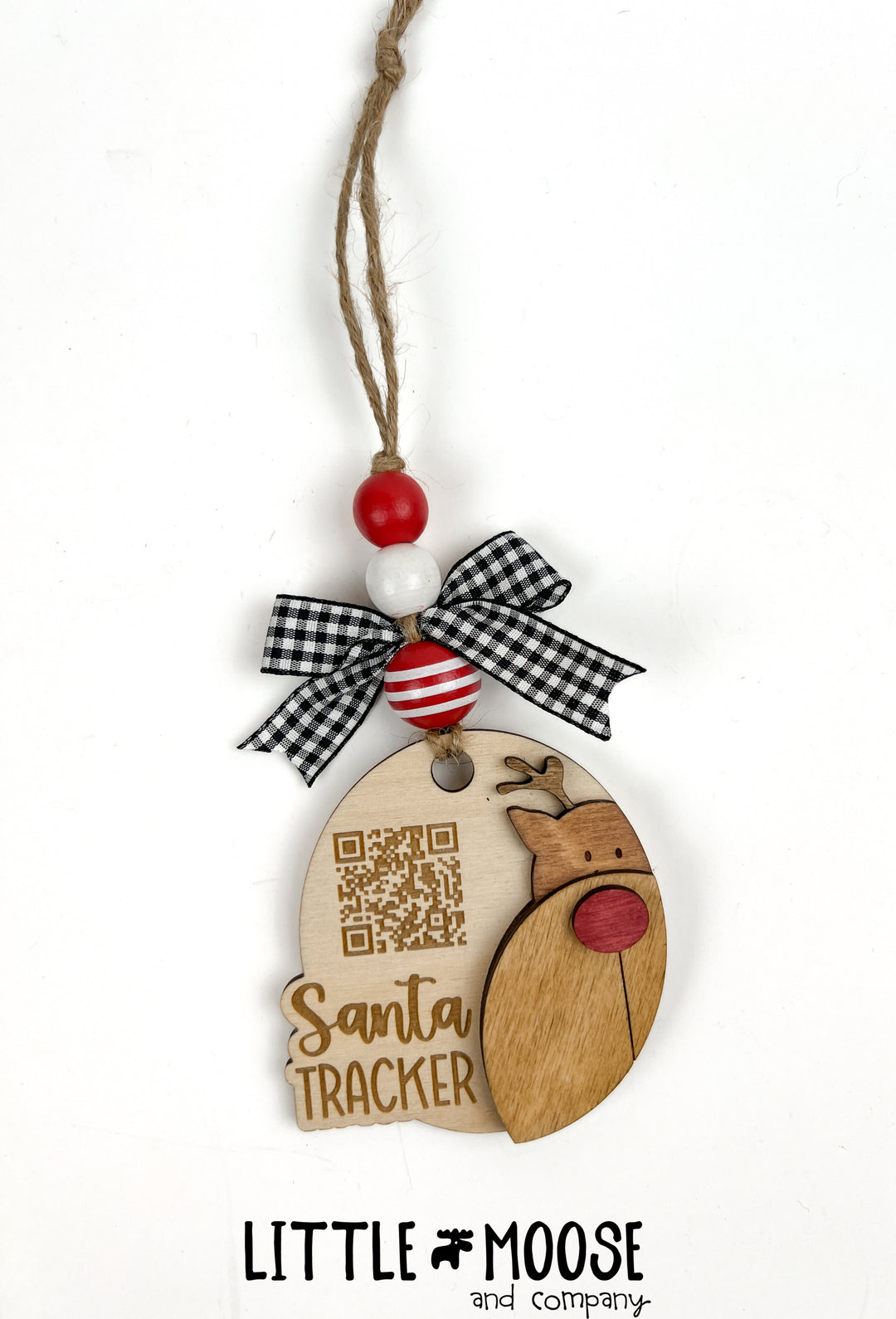 Ornament - Reindeer santa tracker