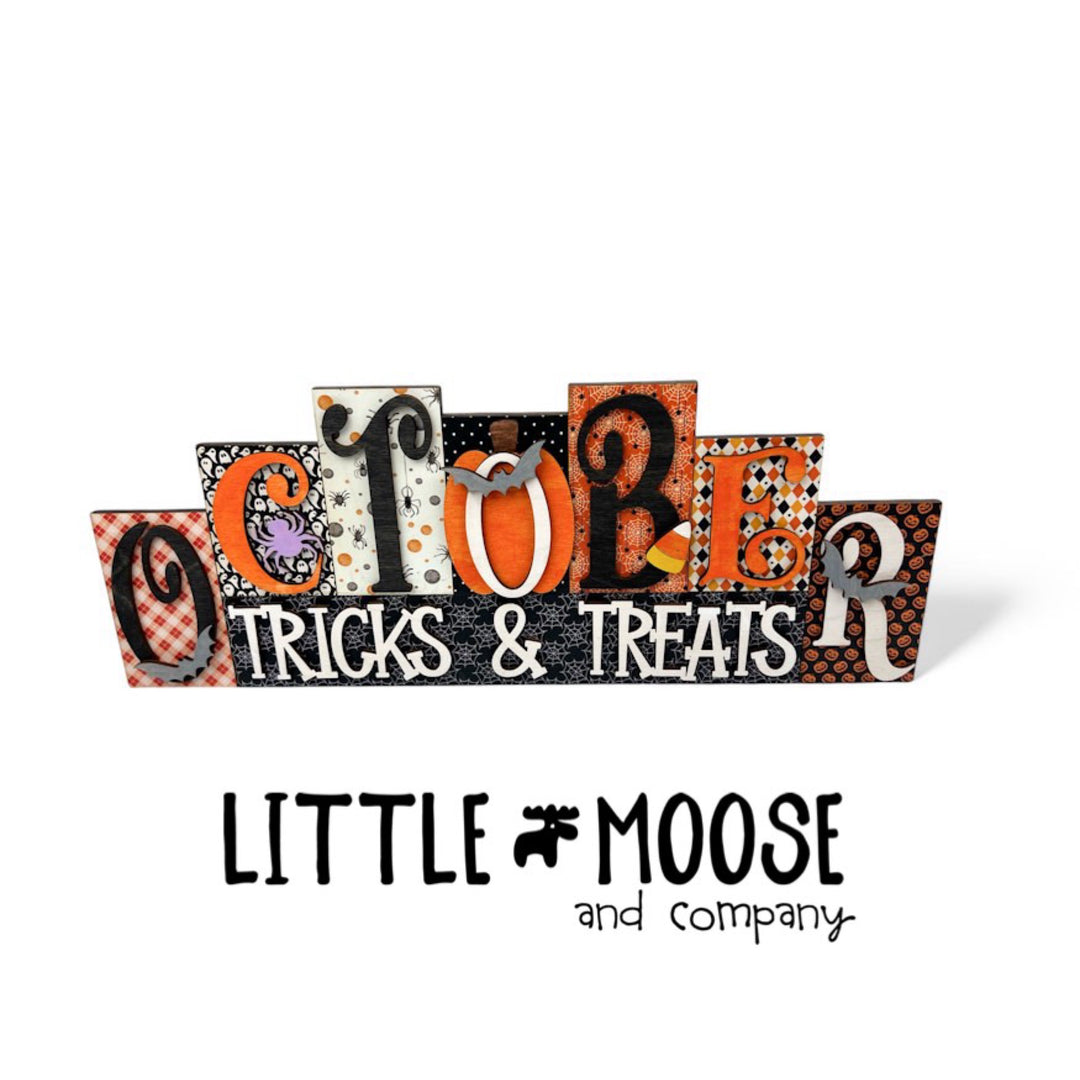 Word block - October