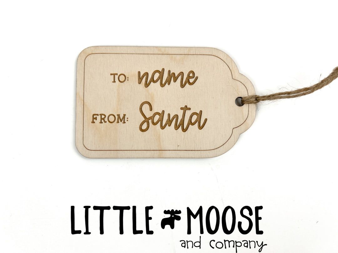 Tag - Personalized From Santa