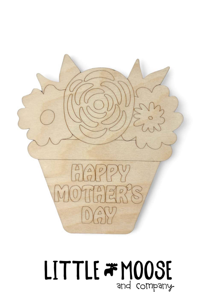 Color Me Kit - Mother’s Day Bouquets