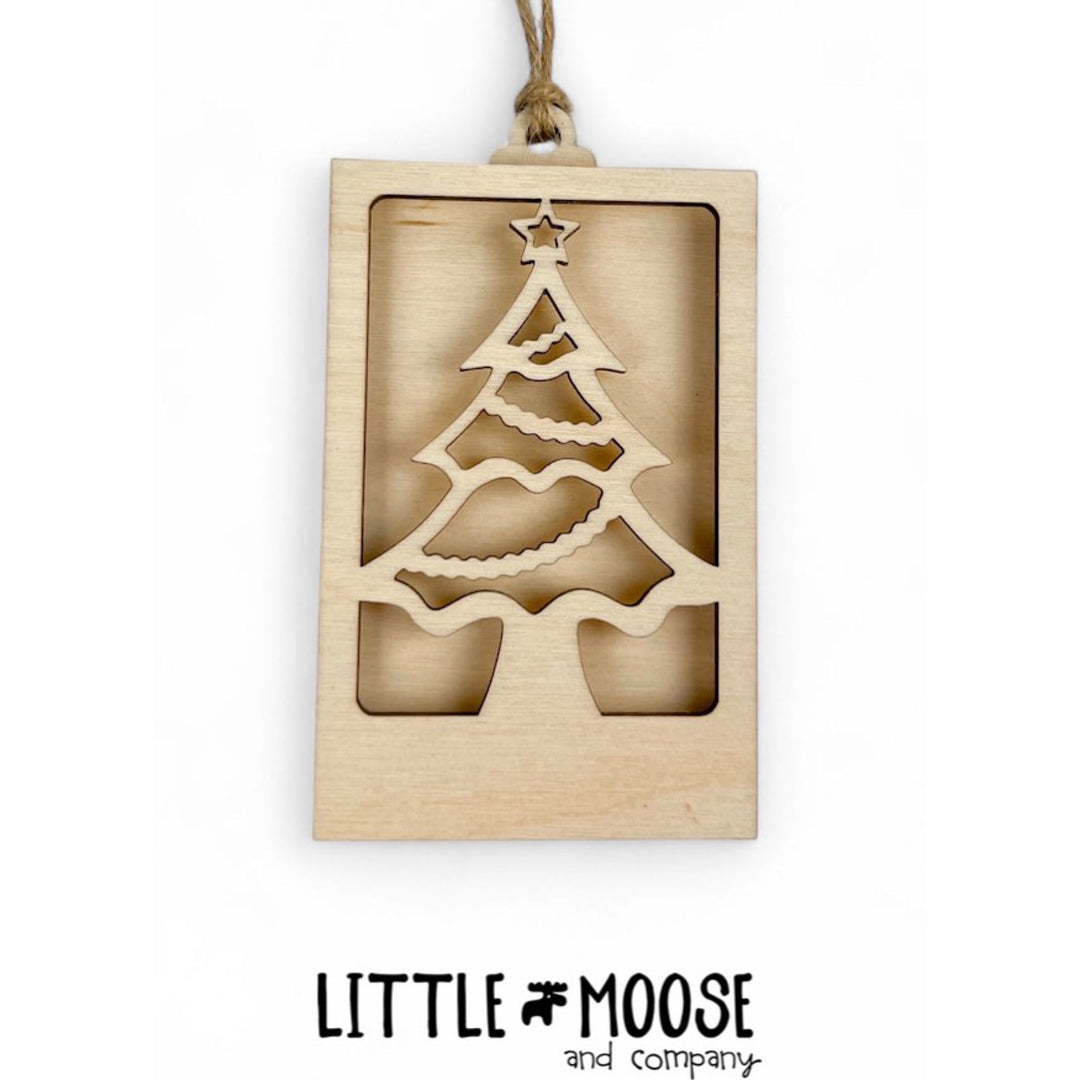 Ornament - Gift Card Holder - christmas tree