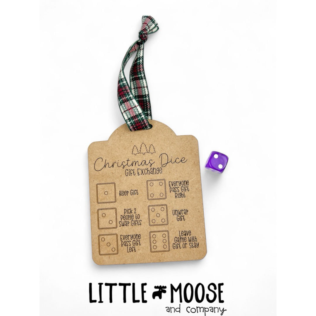Ornament - Christmas Dice Game