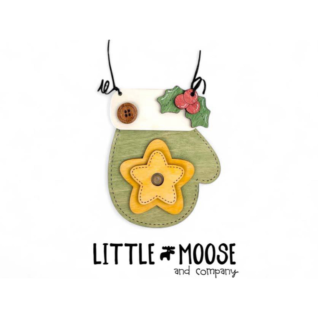 Ornament - Tea Lights - Mitten Star