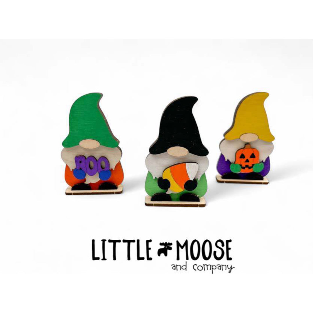 Color Me Kit - pop out Halloween Gnomes
