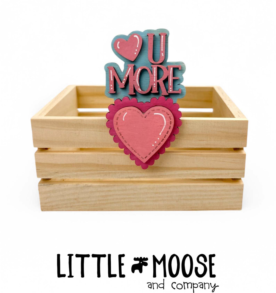 Mug Hugger - Valentine - Love U More