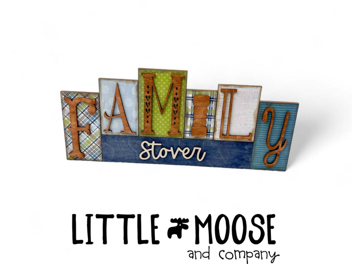 Sunday, May 5, 2024 ~ Personalized Family Word Block DIY ~ Whispering Willow Way Class