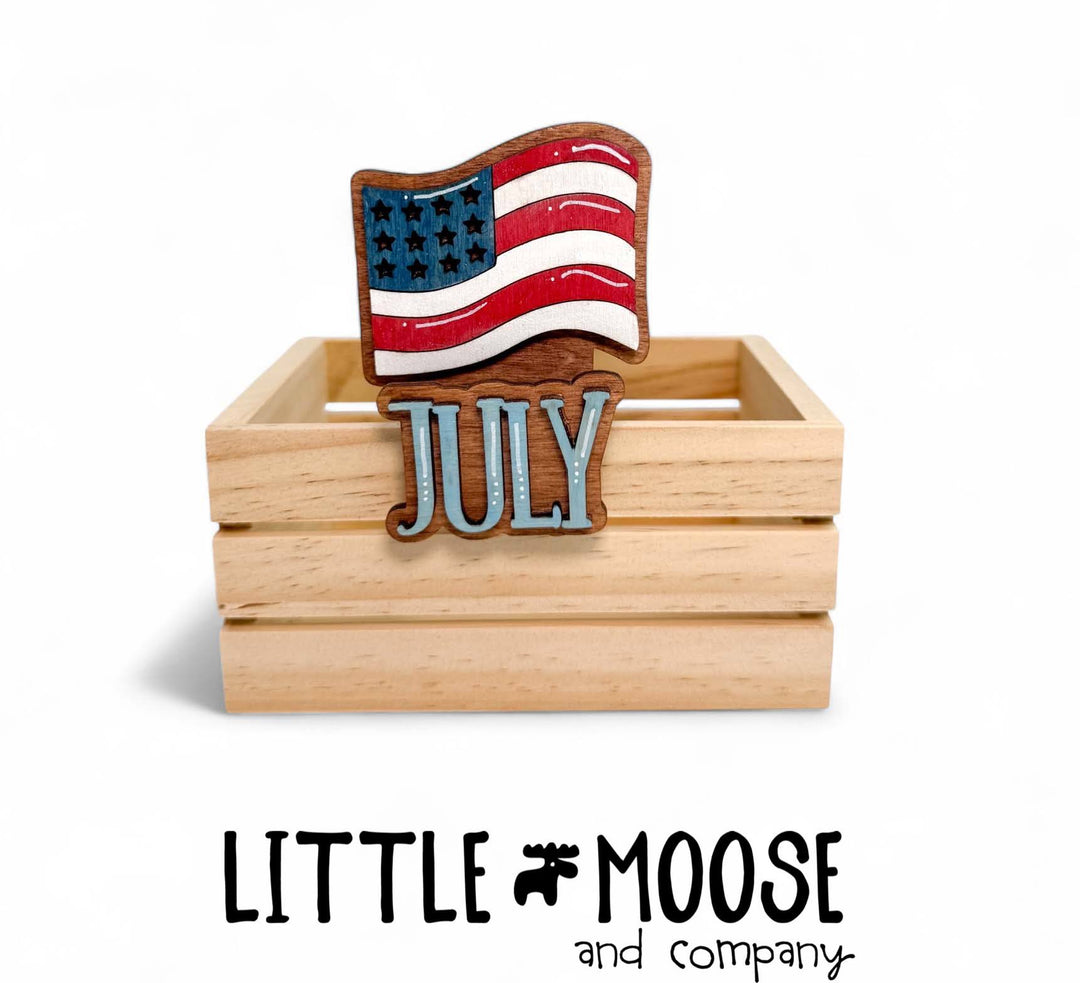 Mug Hugger - Fourth of July - Flag July