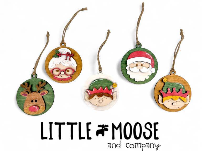 Ornament - Christmas Squad - set of 5