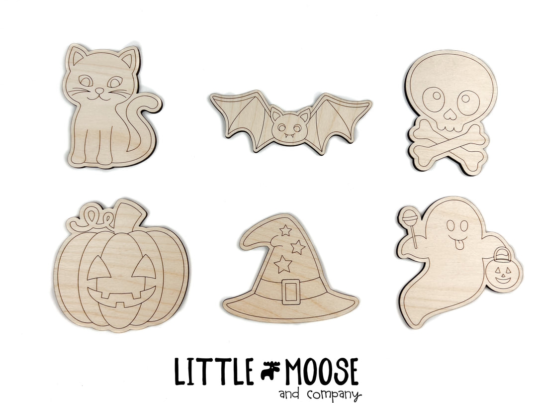 Color Me Kit - Spooky Halloween