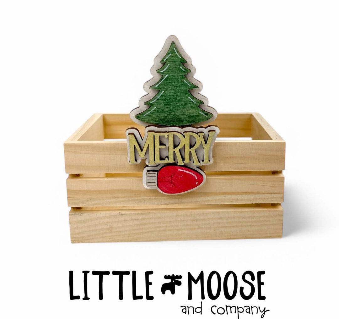 Mug Hugger - seasonal - Christmas Tree Merry
