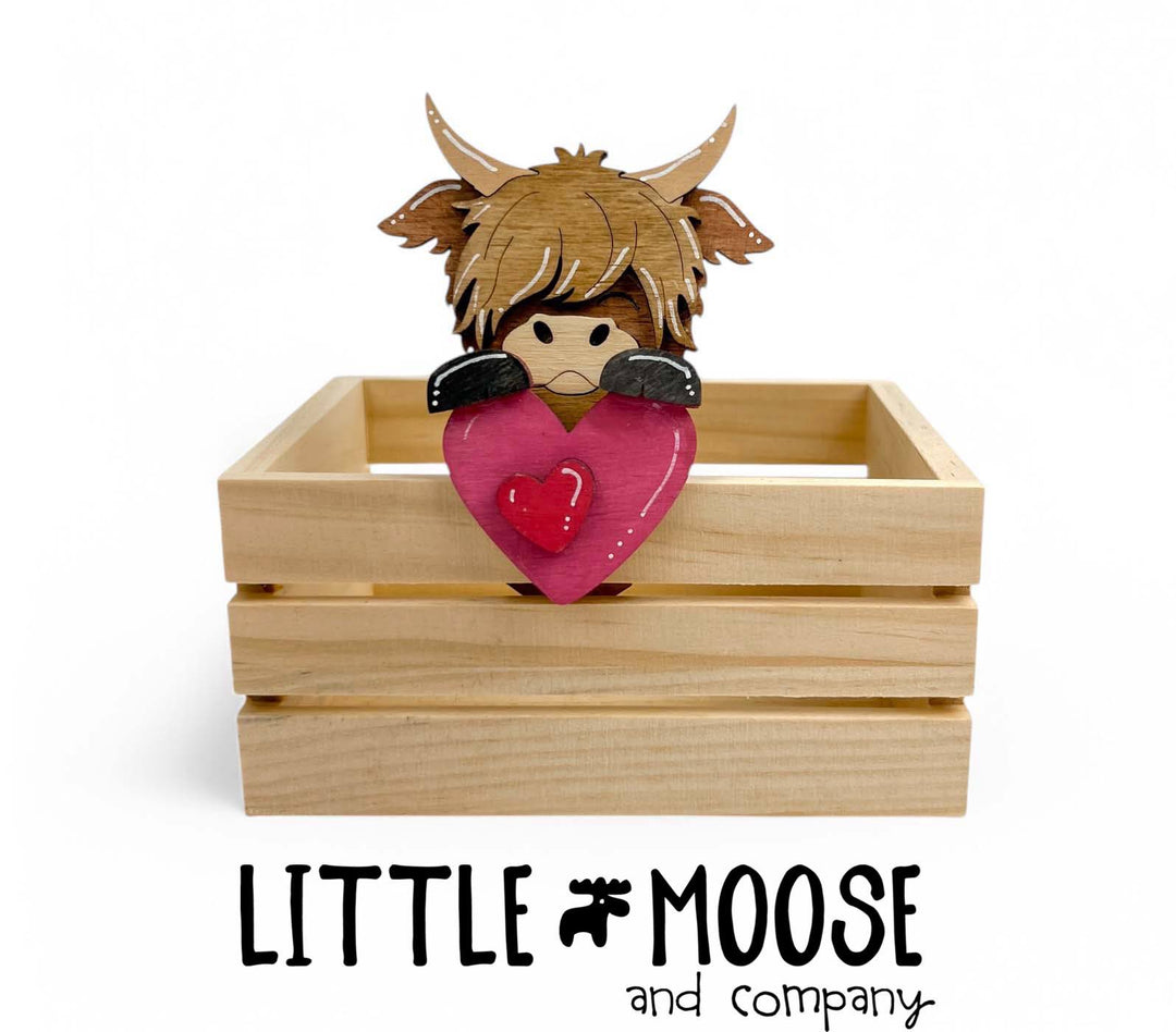 Mug Hugger - Highland Cow - Valentine