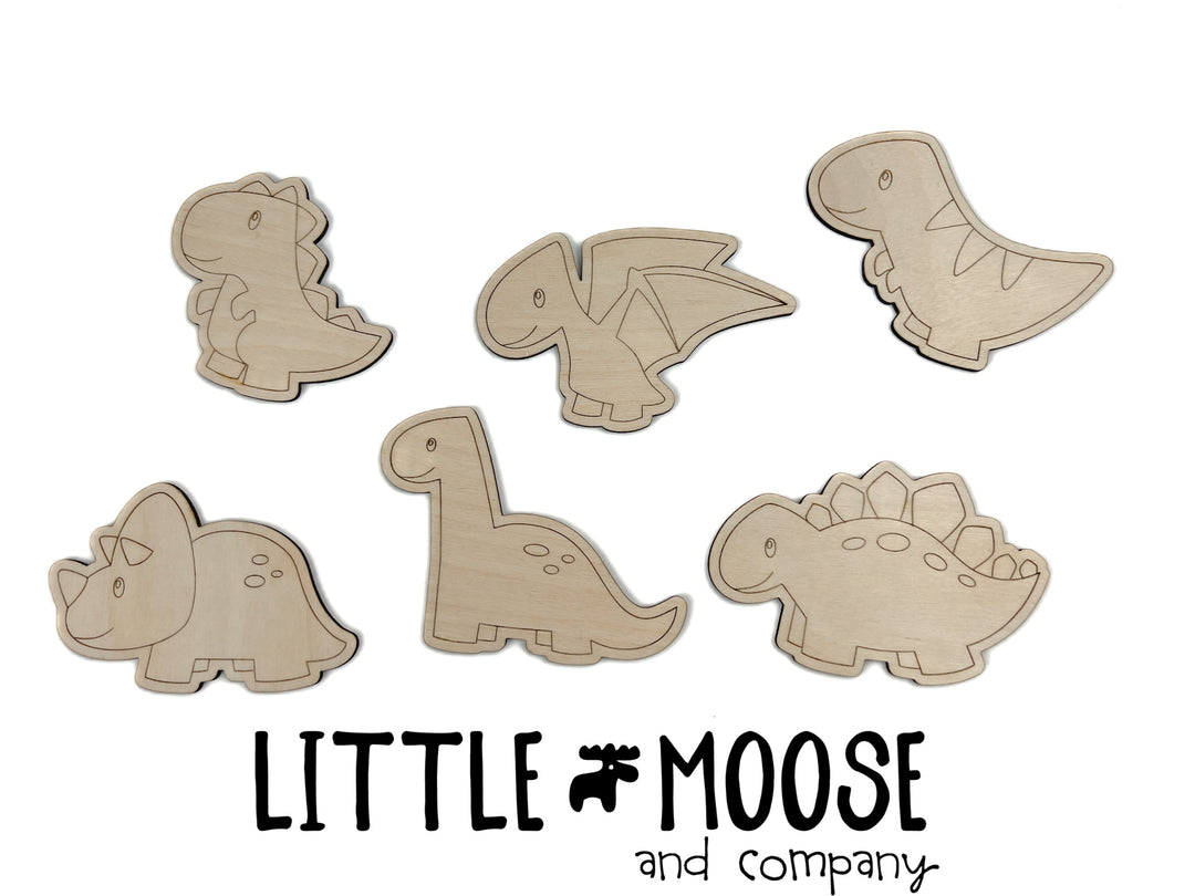 Color Me Kit - dinosaurs