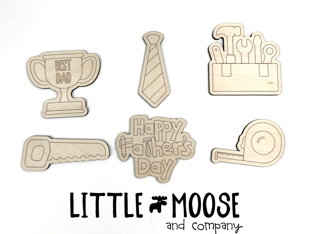 Color Me Kit - Father's Day set of 6