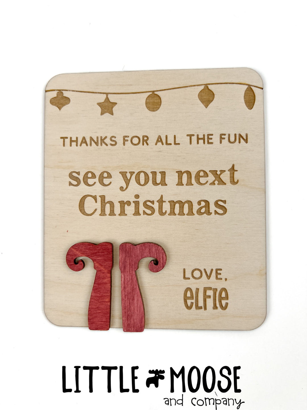 See You Next Christmas Card