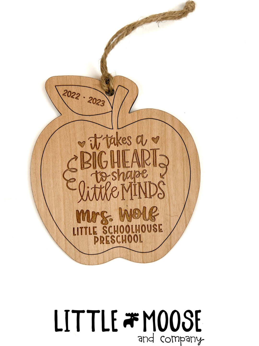 Ornament - Teaching apple