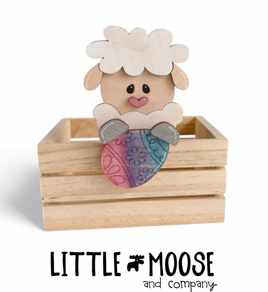 lamb with easter egg mug hugger
