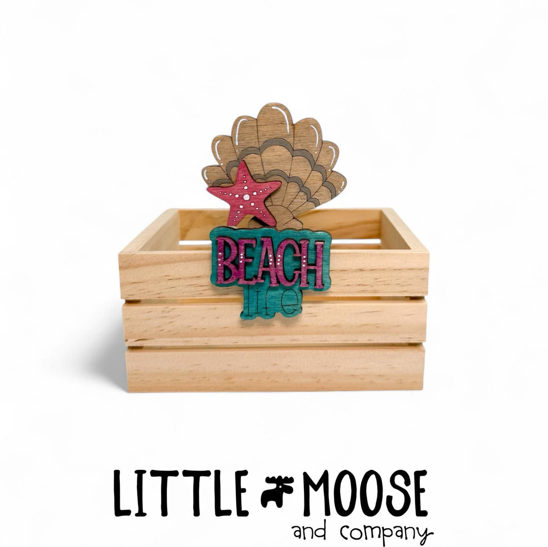 Mug Hugger - summer - seashell beach life