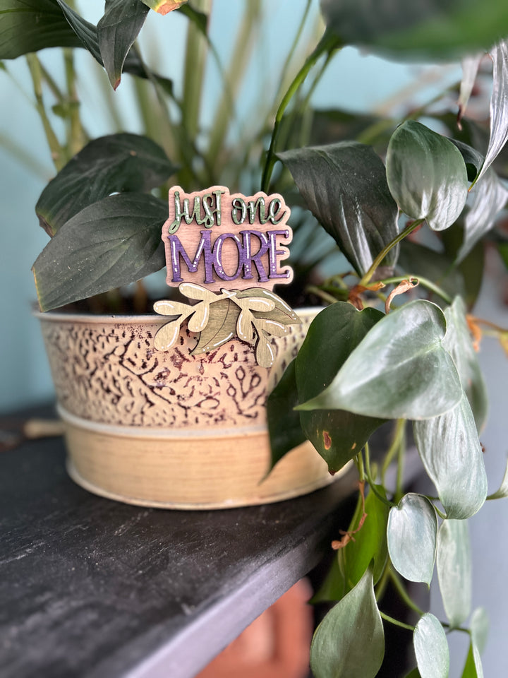 Mug Hugger - Just One More plant