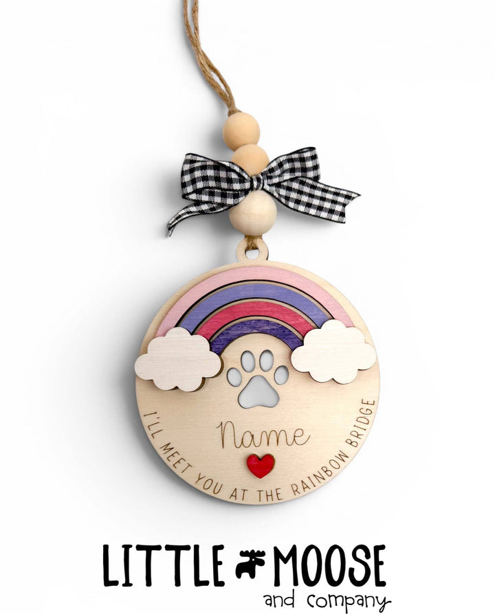 Ornament  - Personalized Rainbow Bridge