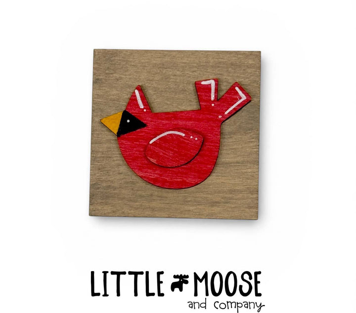 Mini Square Insert - Cardinal