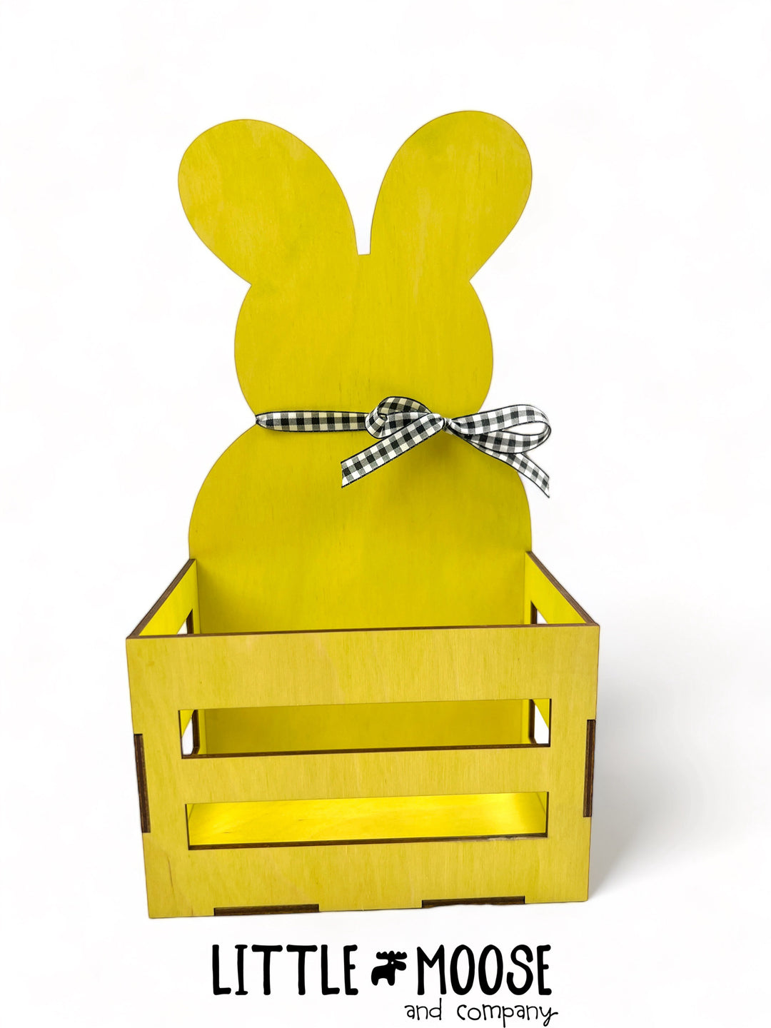 Easter crate - bunny (personalized)