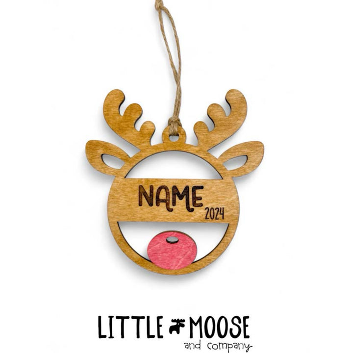 Ornament - Personalized Reindeer