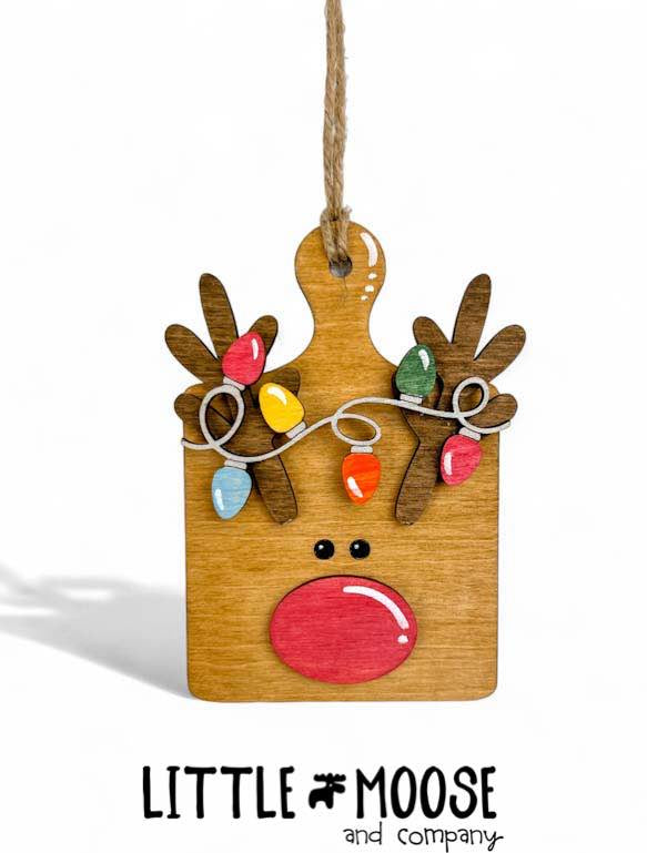 Ornament - Christmas Breadboards - reindeer