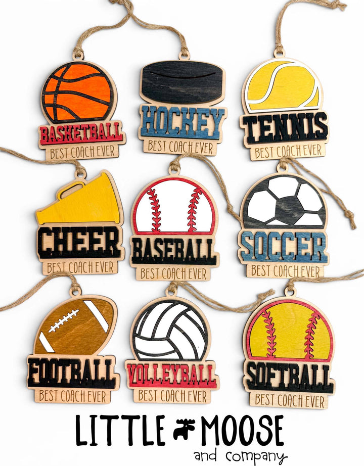 Ornament - volleyball Best Coach Ever