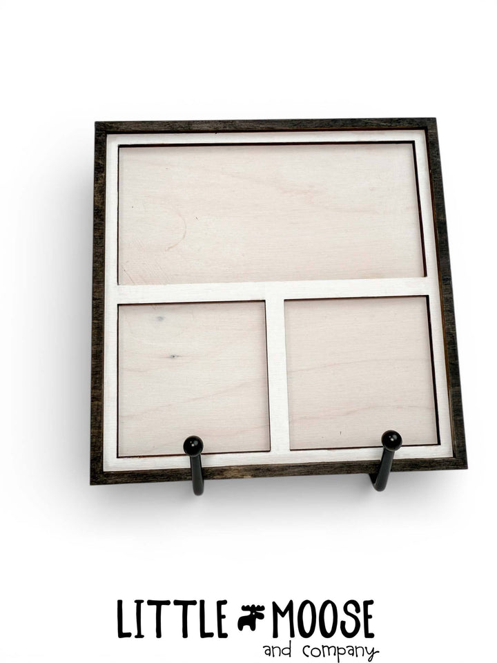 Square & Rectangle Frame Interchangeable - mini square inserts