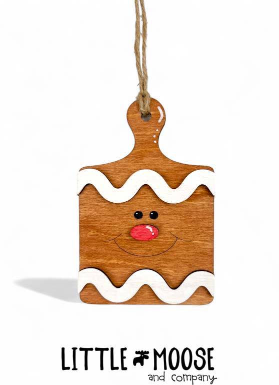 Ornament - Christmas Breadboards - gingerbread