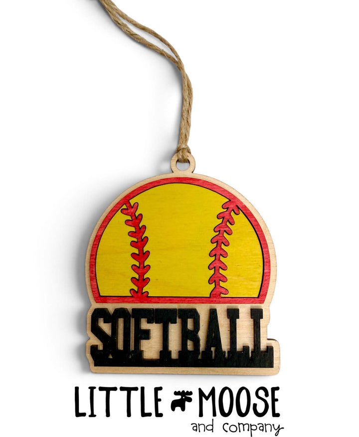 Ornament - softball