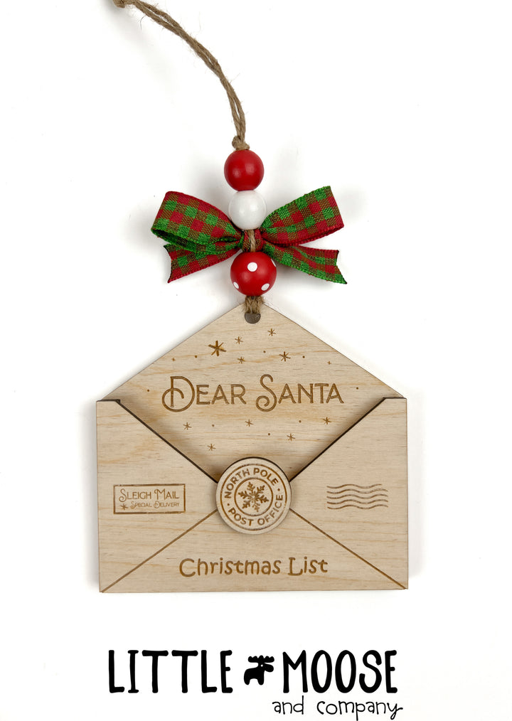 Ornament - Letter to Santa