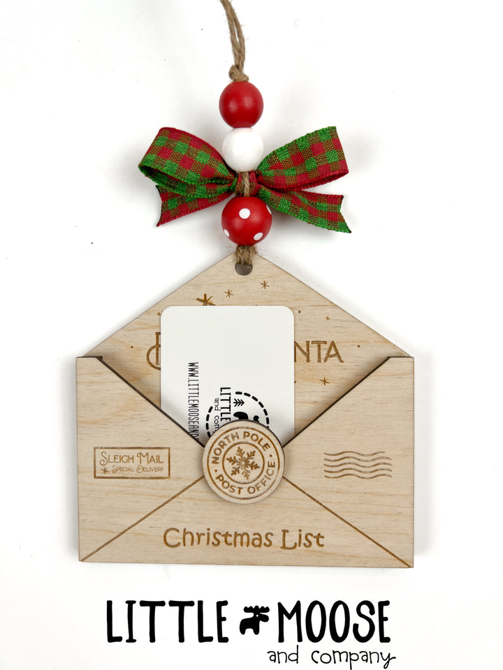 Ornament - Letter to Santa
