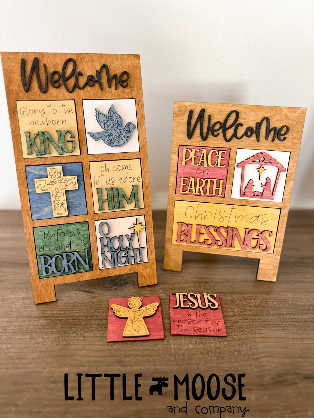 Mini Square & Mini Rectangle Insert - Nativity