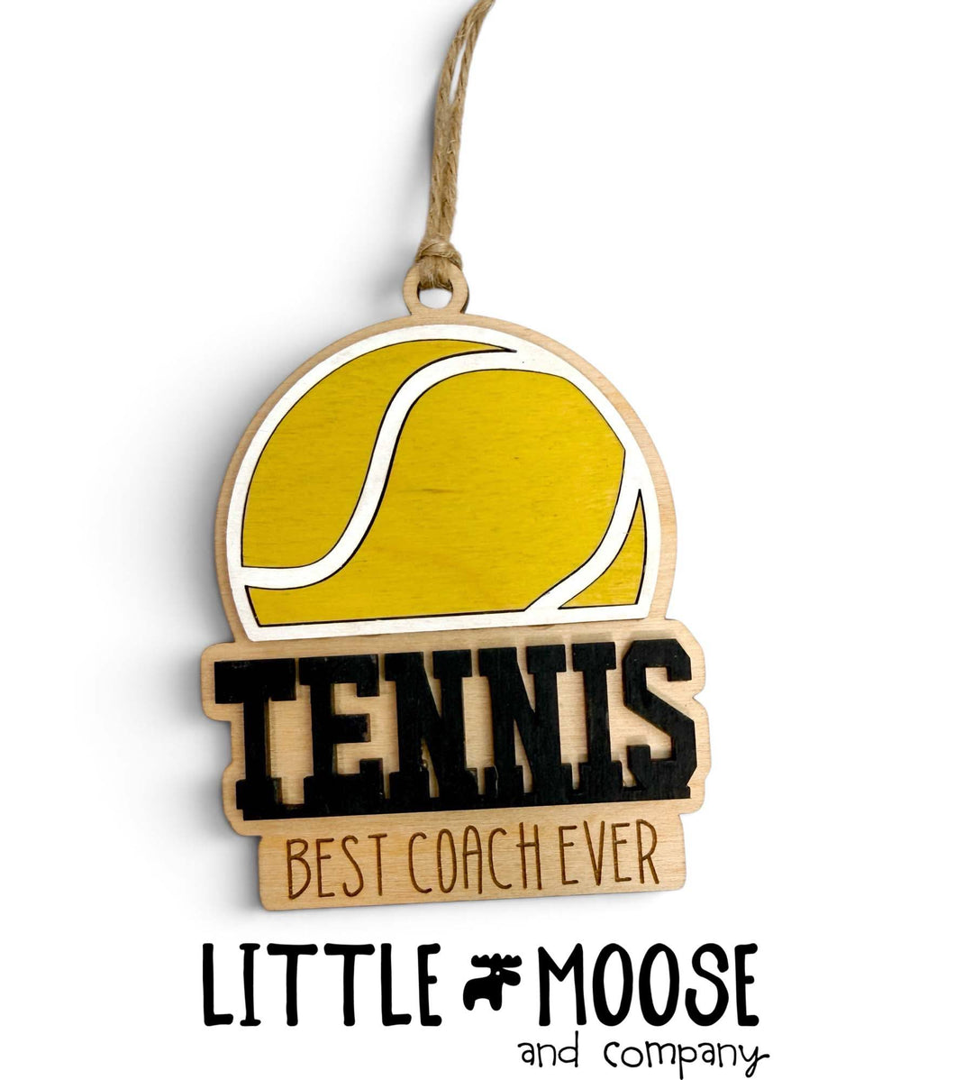 Ornament - tennis Best Coach Ever