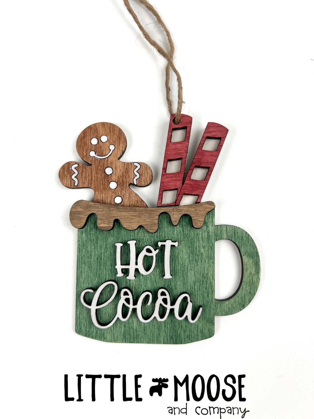 Ornament - Hot Cocoa Mug gingerbread