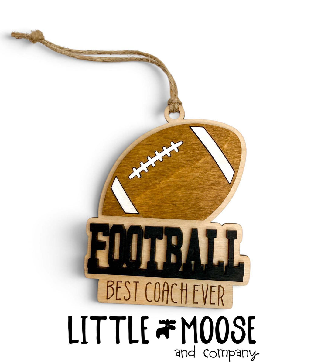 Ornament - football Best Coach Ever
