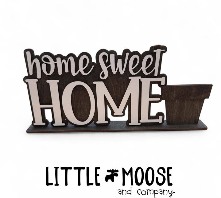 Mug hugger display - home sweet home