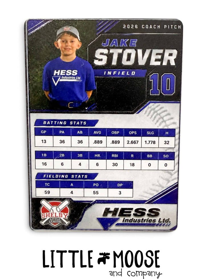 Custom trading card