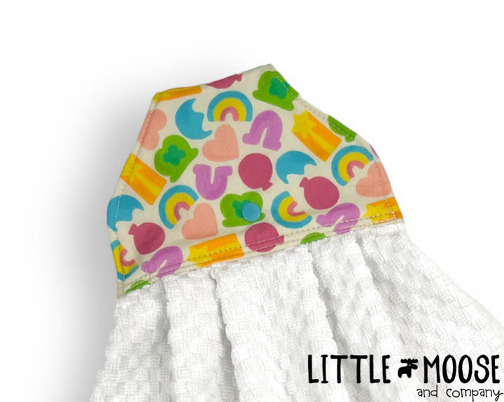 PREORDER - Hanging Towel - lucky charms