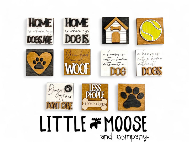 Mini Square Insert - Dogs