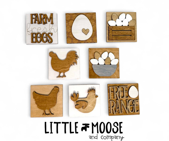 Mini Square Insert - chicken
