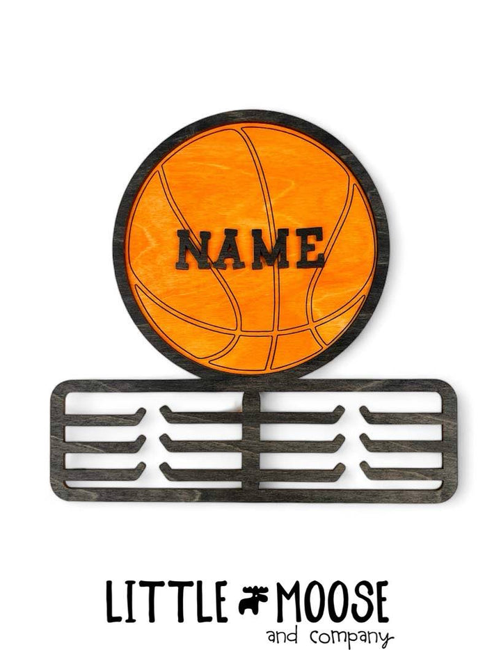 Basketball Medal Holder (personalized)