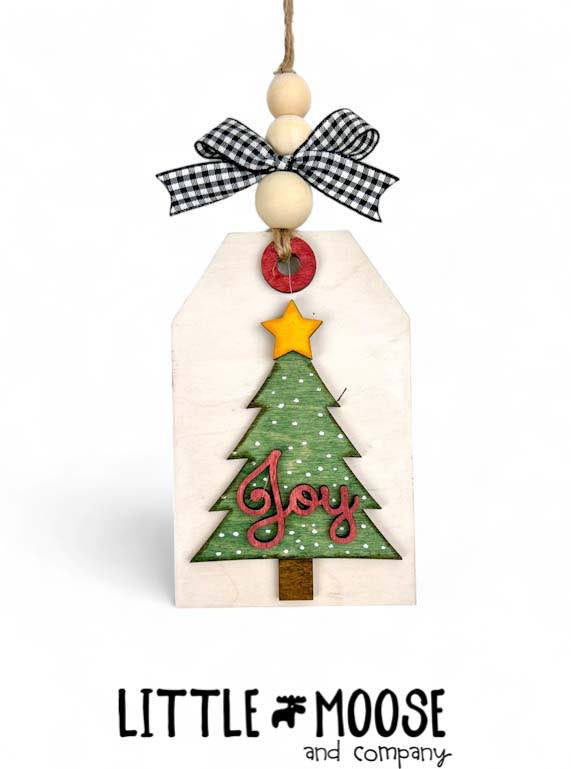 Ornament - Gift Card Holder - tree tag