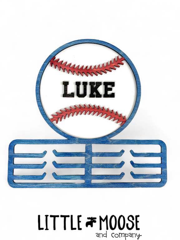 Baseball Medal Holder (personalized)