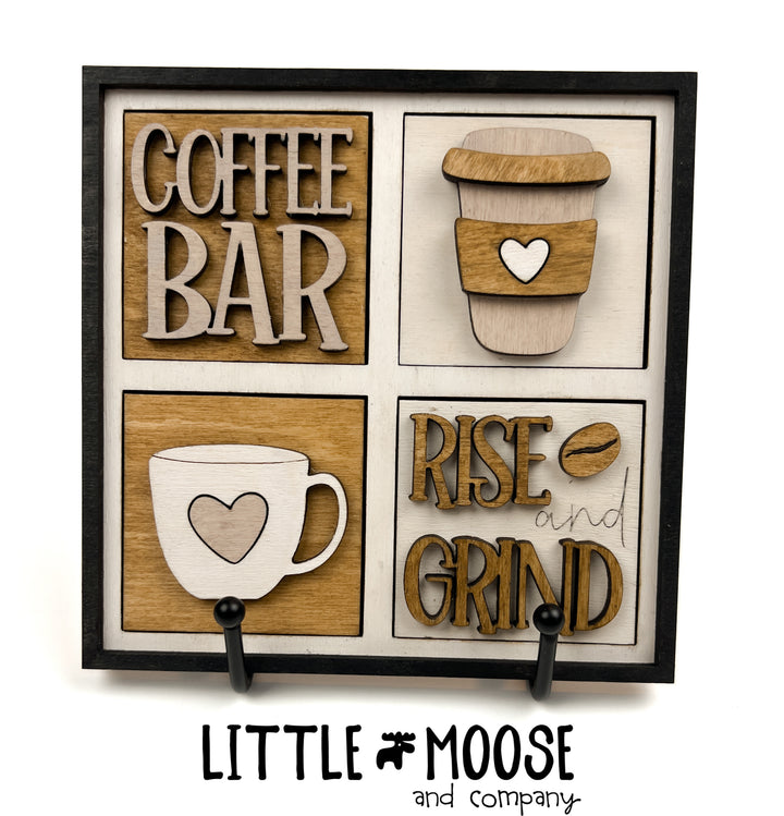 Mini Square Insert - Coffee