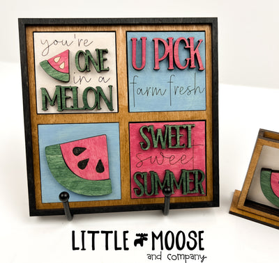 Mini Square Insert - Watermelon